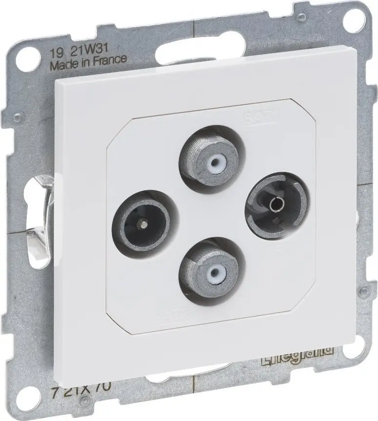 Stecker, Steckdosen, Adapter + Legrand + 721170