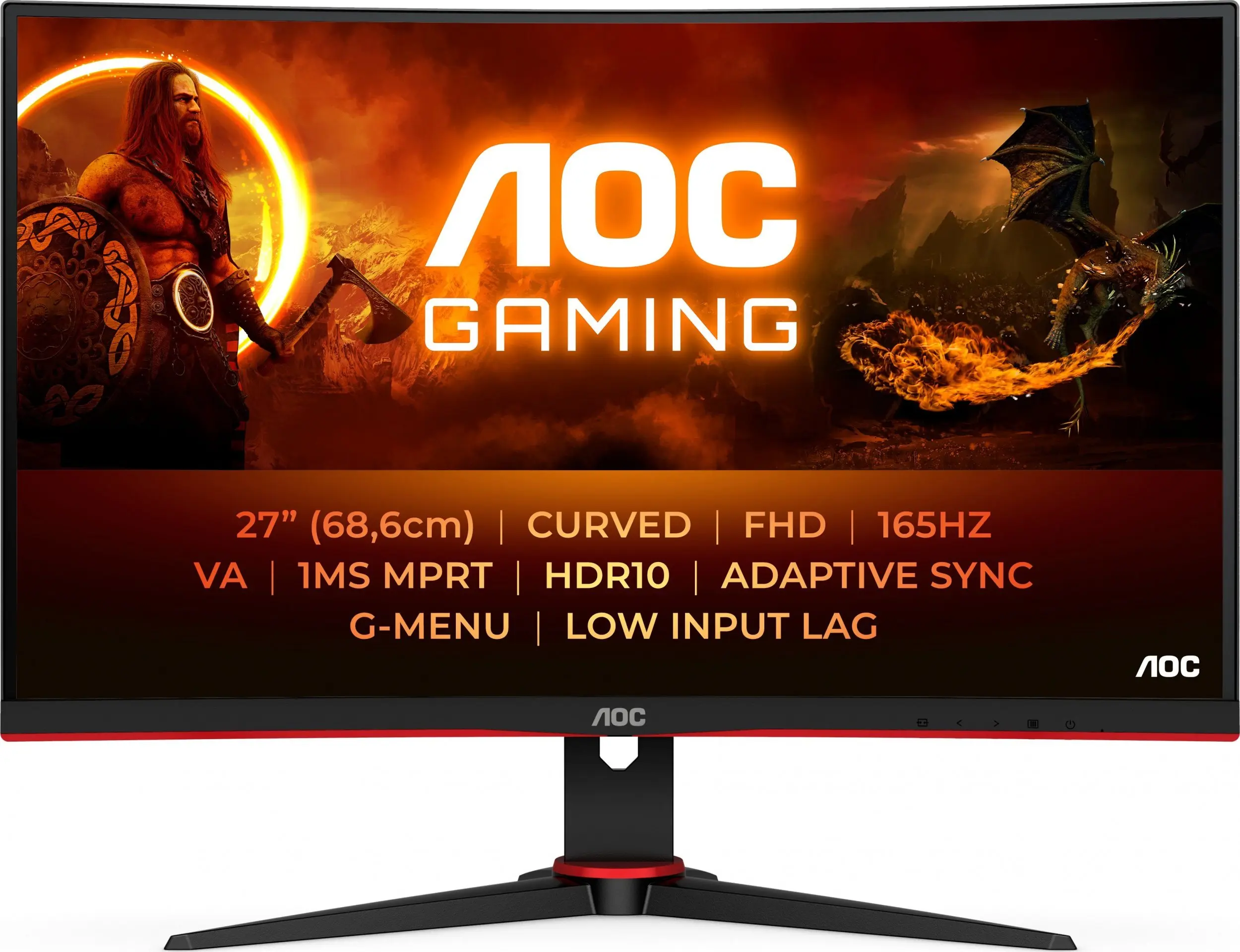 Écrans de projection + AOC + C27G2E/BK