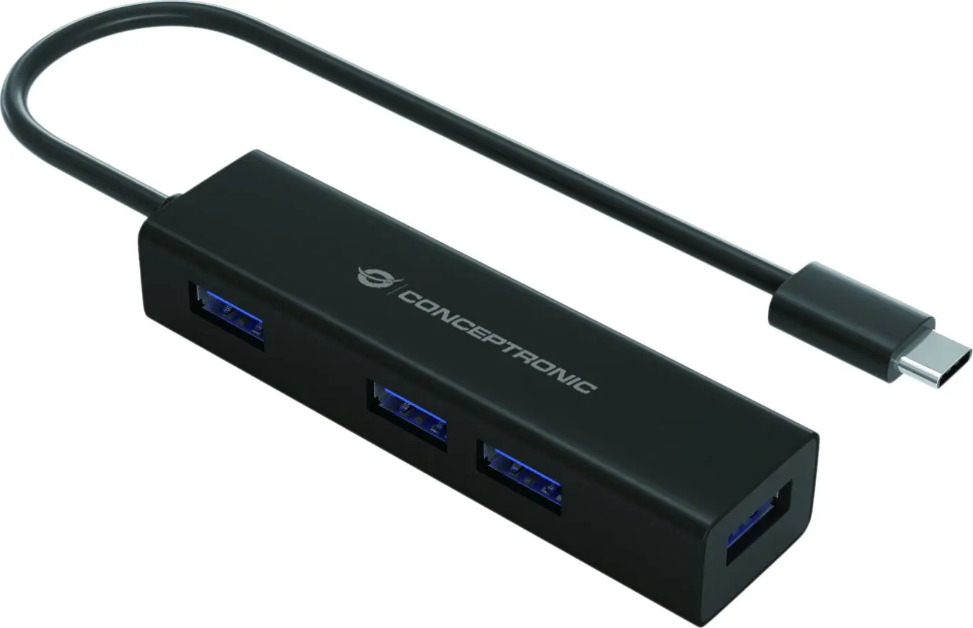Huby USB + Conceptronic + HUBBIES07B