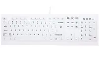 Počítačové klávesnice + Cherry + AK-C8100F-U1-W/US