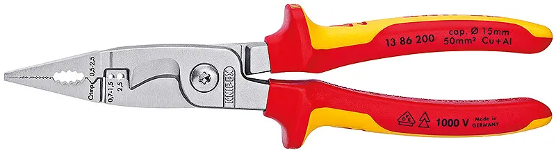 Alicates + Knipex + (13 86 200)