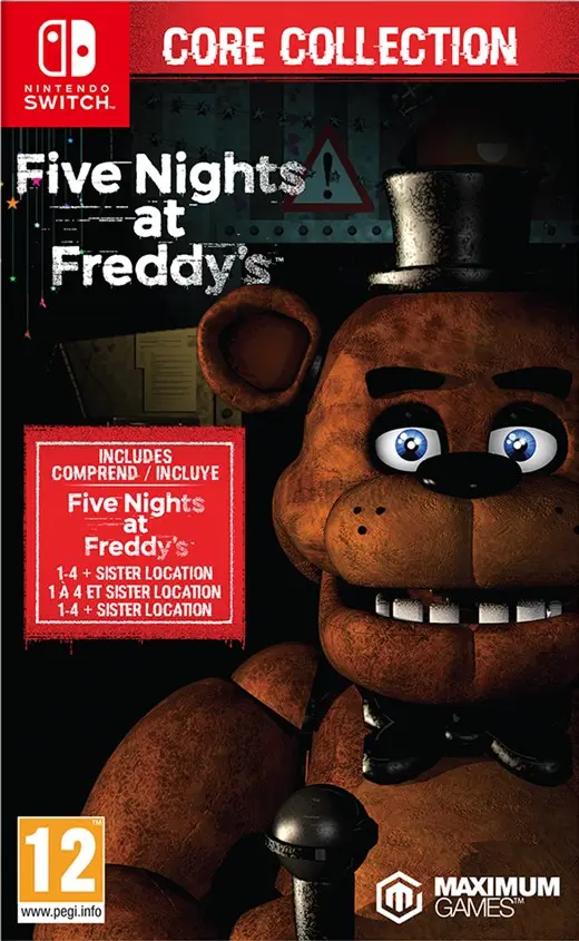 Gry | Nintendo spēles - Pięć nocy u Freddy'ego: Kolekcja podstawowa (Nintendo Switch)