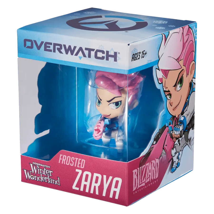 Leker | Figurki - OVERWATCH UROCZA, ALE ŚMIERCIONOŚNA ŚWIĄTECZNA MATOWA FIGURKA ZARYA