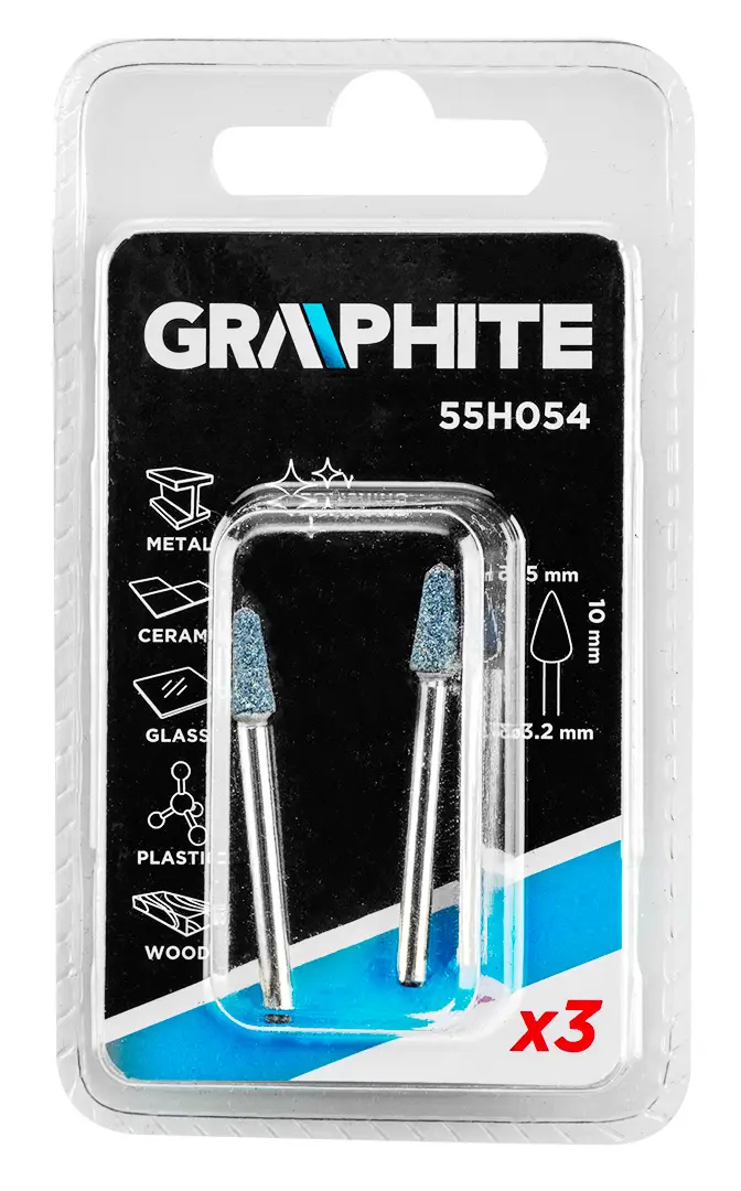 Accessoires pour broyeurs + Graphite + 55H054