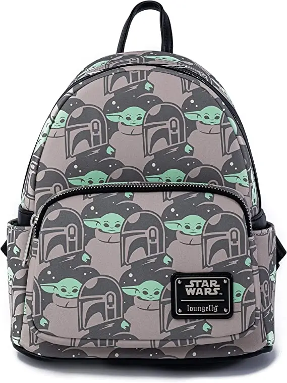 Material escolar | Mochilas e sacos - LOUNGEFLY STARWARS THE CHILD AOP MINI BACKPACK-CSK