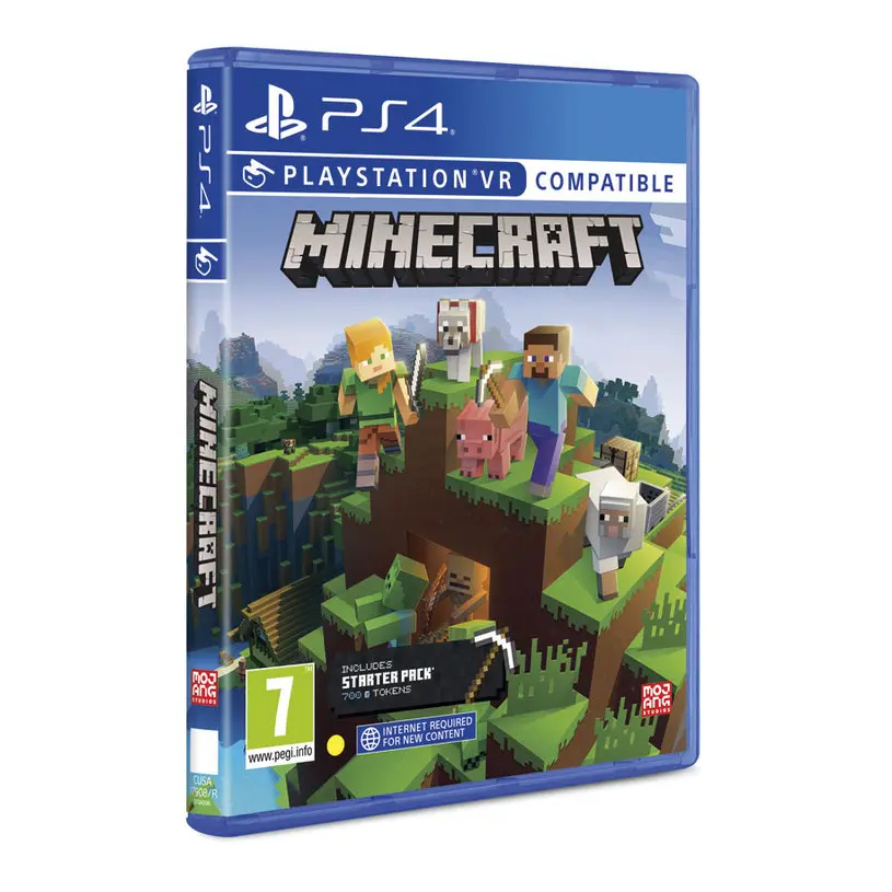Gry | Грижа за PlayStation - Игра Minecraft Starter Collection за PlayStation 4