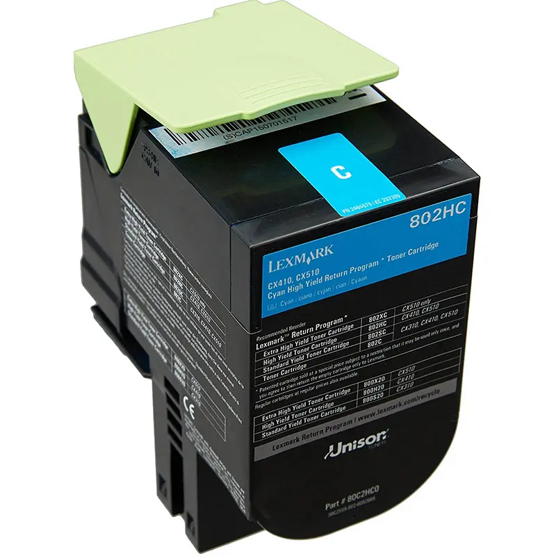 Tonerkartuschen für Drucker + Lexmark + 80C2HCE