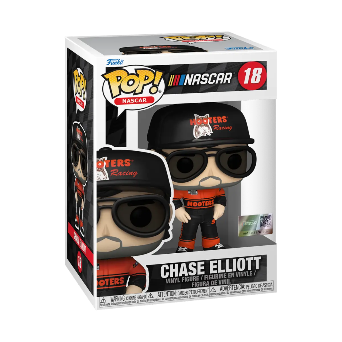 Tablet accessories | Tablet cases - FUNKO POP NASCAR: CHASE ELLIOTT ((OR)HOOTERS)