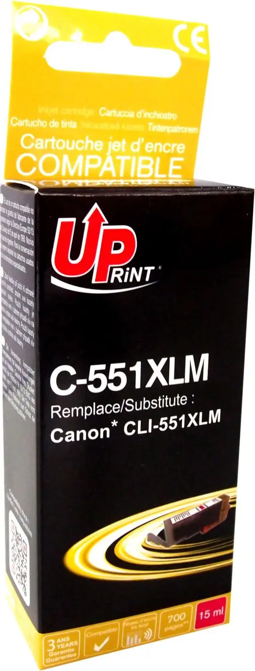Cerneluri de imprimantă + UPrint + C-551XLM