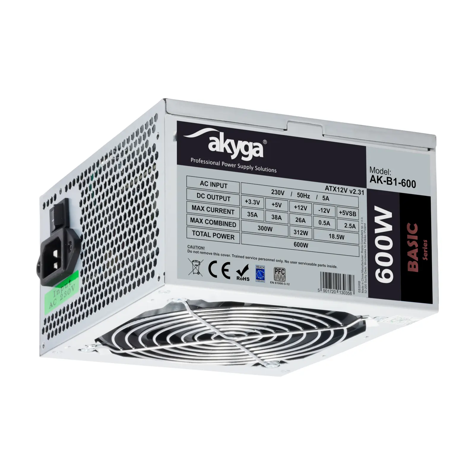 Voedingen + Akyga + AK-B1-600