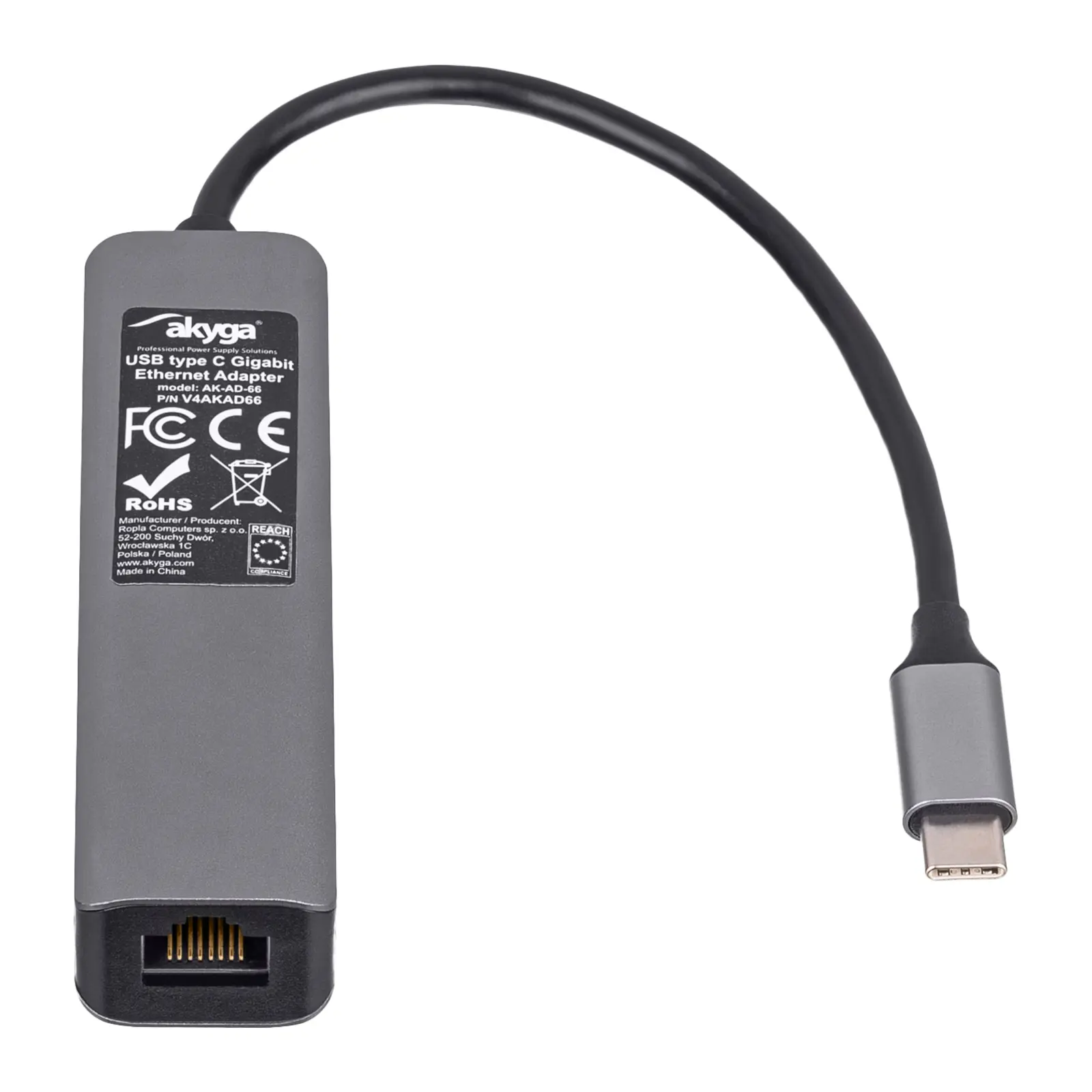 Akyga + AK-AD-66 + Huby USB