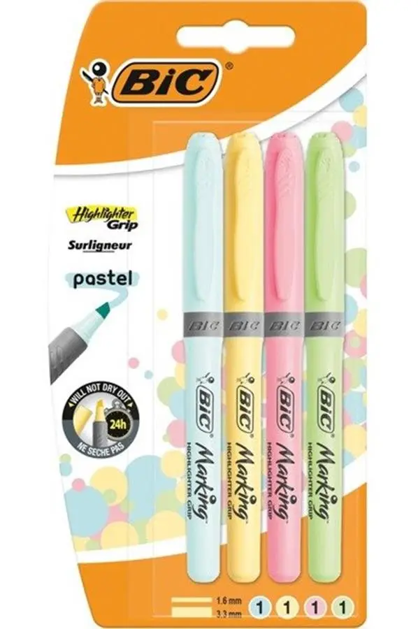 Markers and highlighters + Bic + 964859