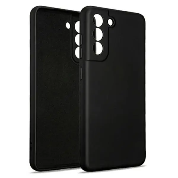 Nutitelefoni tarvikud | Karbid ja katted - Beline Silicone Case etui Samsung S21 FE czarny/czarny