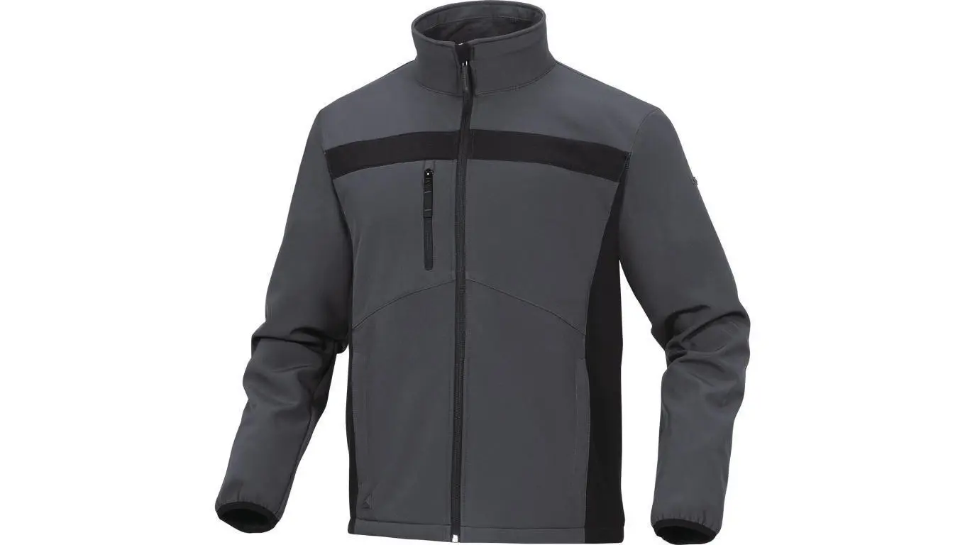 Ferramentas | BHP - Delta Plus Bluza z Softshell Poliestru i elastanu kolor szaro-czarny rozmiar XXL LULE2GRXX