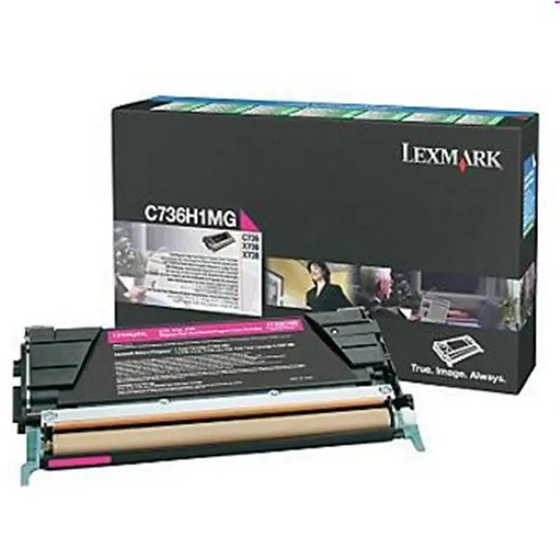 Tonerkartuschen für Drucker + Lexmark + C736H1MG