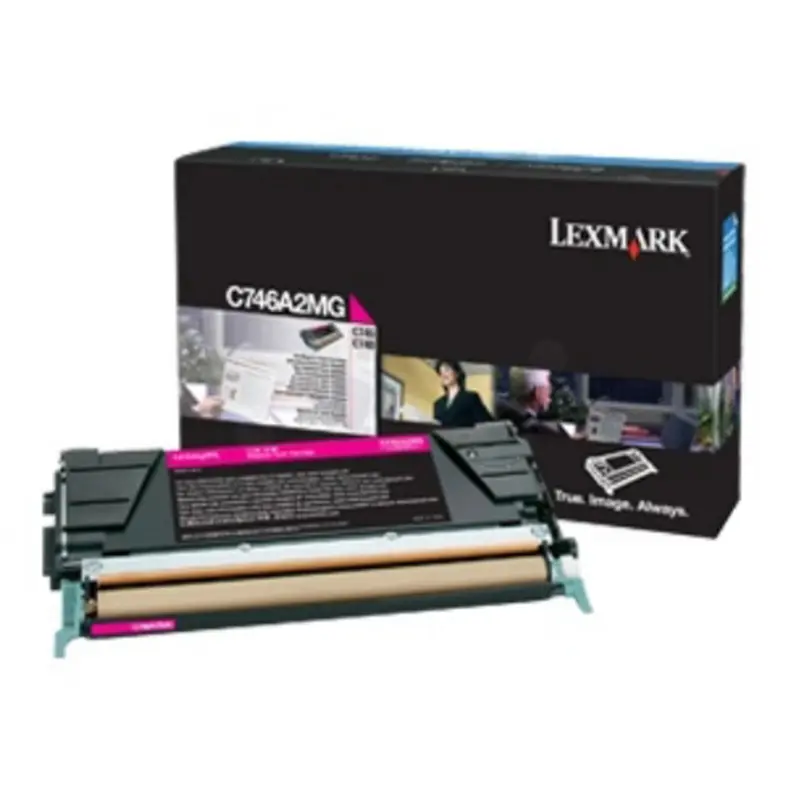 Toner Cartridges + Lexmark + C746A3MG