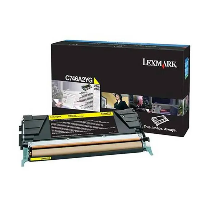 Toner Cartridges + Lexmark + C746A3YG