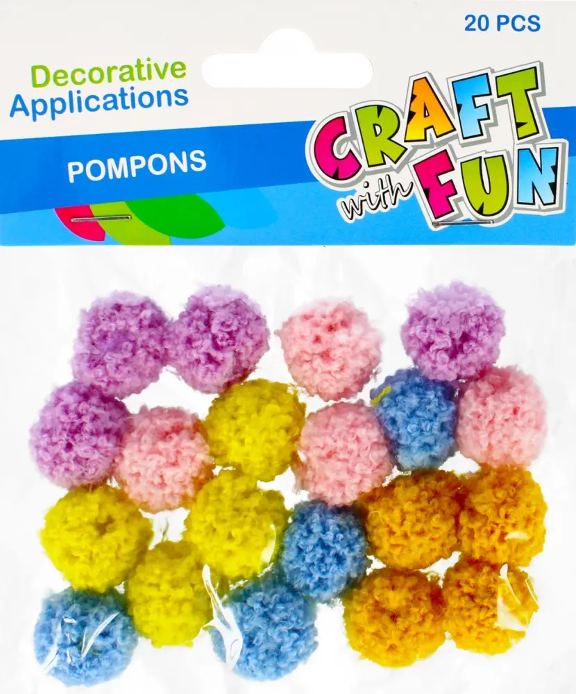 DIY tarvikud + CRAFT WITH FUN + POMPO  KAS