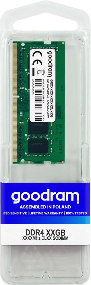 RAM + GOODRAM + GR3200S464L22S/16G