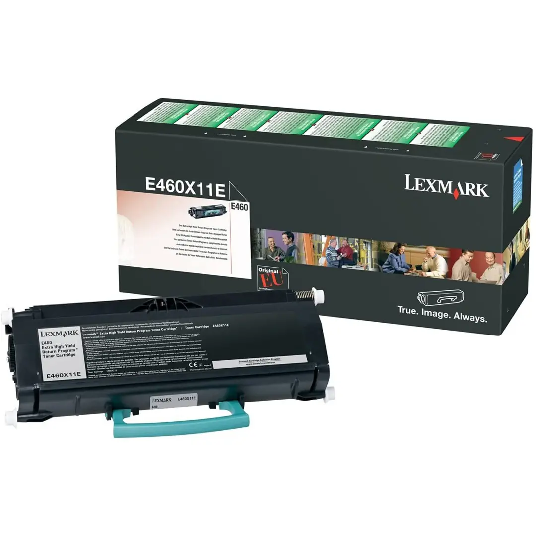 Tonerkartuschen für Drucker + Lexmark + E460X31E