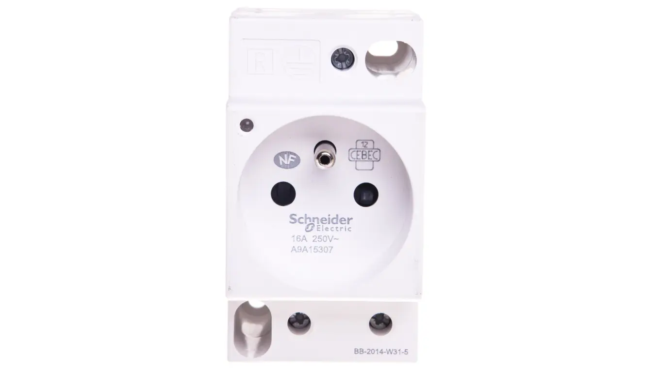 Stik, stikkontakter, adaptere + Schneider + A9A15307