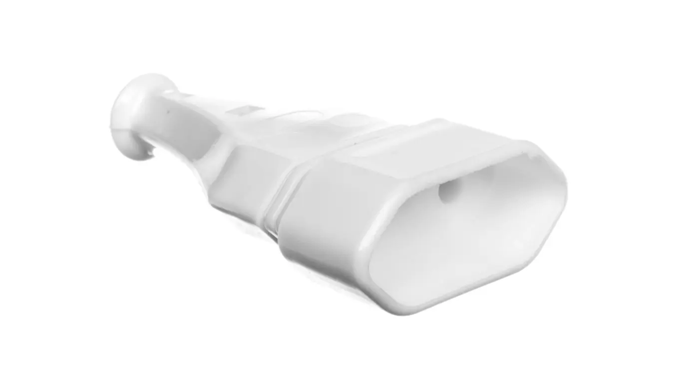 Stik, stikkontakter, adaptere + Plastrol + GN-11 BIAŁY