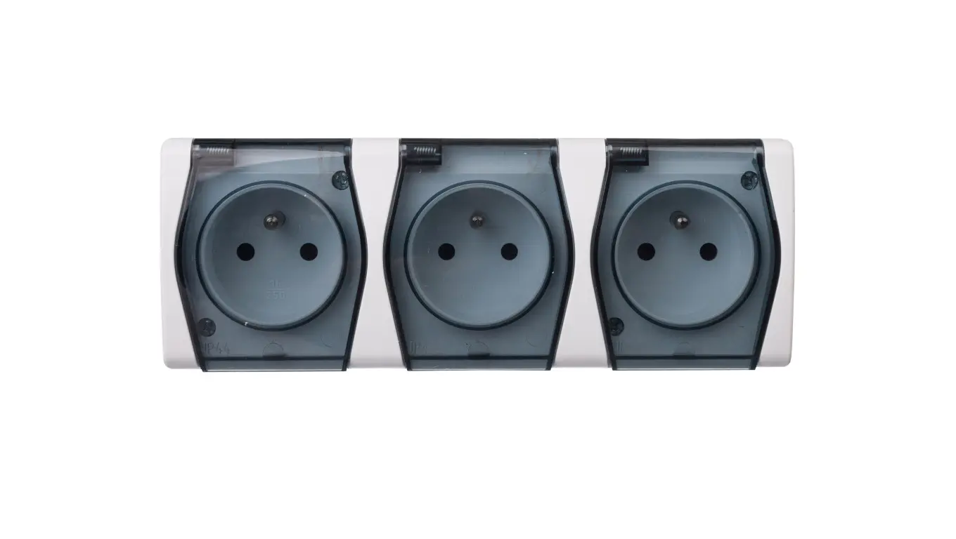 Stik, stikkontakter, adaptere + Elektro-Plast + 1023-01