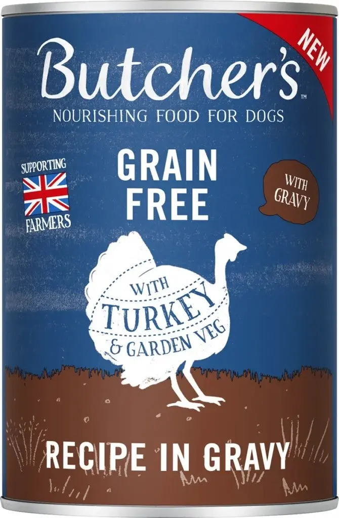 Psy | Nasses Hundefutter - Butcher's Original Recipe in Sos Kapusta z indykiem w sosie 400g