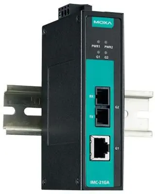 Glasvezelconverters + Moxa + 47418
