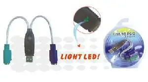 Kaablid ja juhtmed + MicroConnect + USBA2PS2