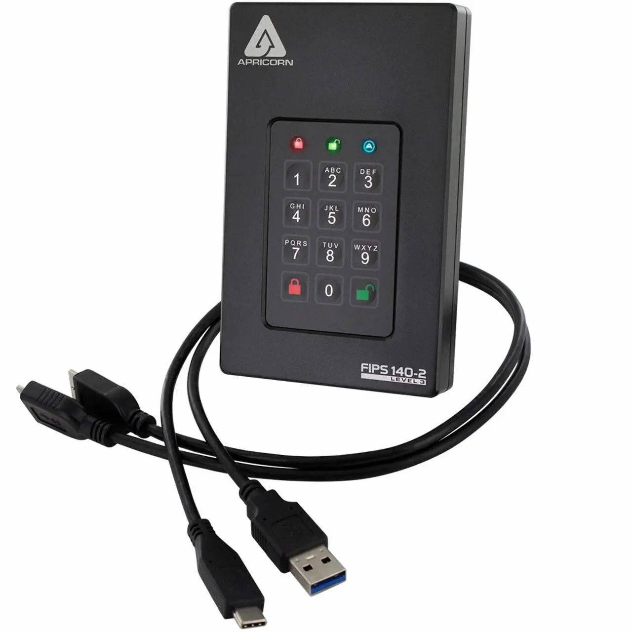 Apricorn 500 G Fotress L3 SSD encrypted **New Retail** external ...