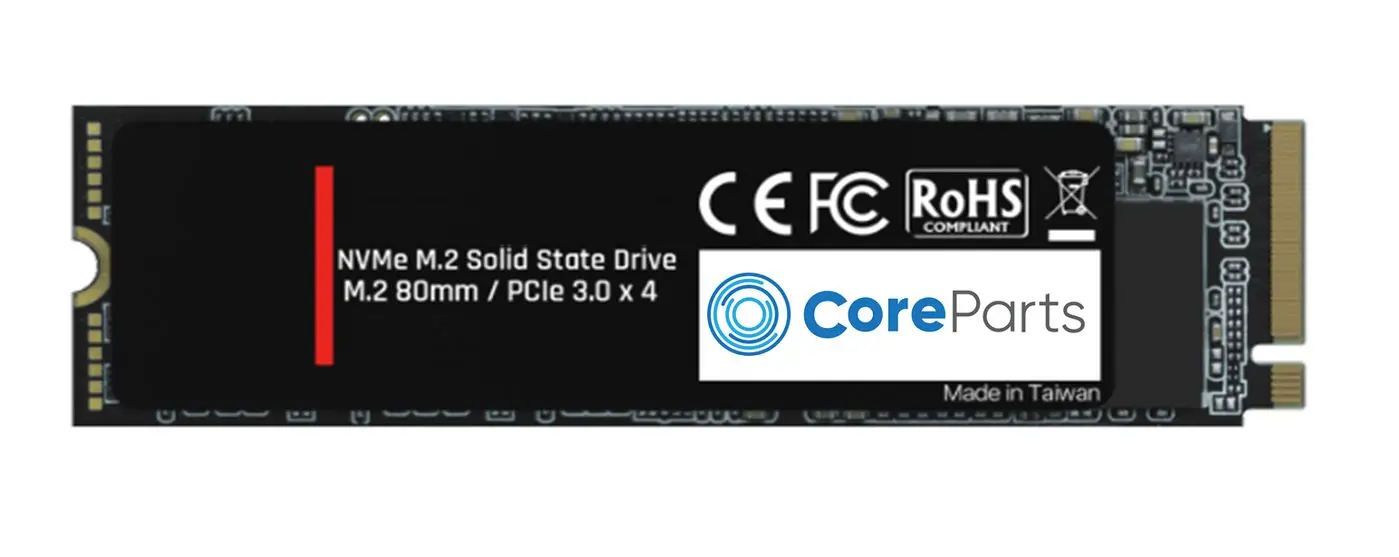 Solid State-schijven + CoreParts + CPSSD-M.2NVME-512GB