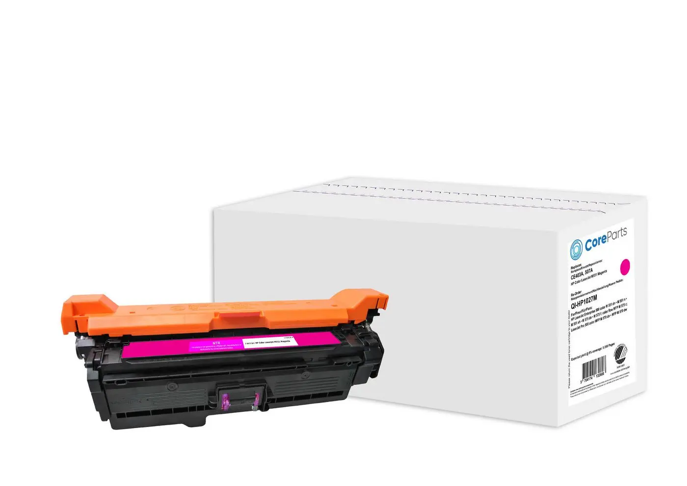 Cartucce di toner + CoreParts + QI-HP1027M