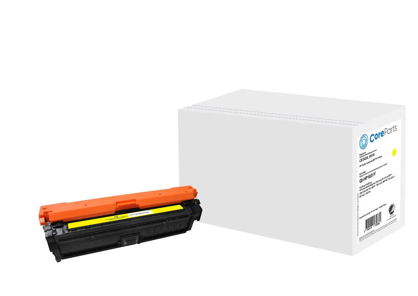 Toner Cartridges + CoreParts + QI-HP1031Y