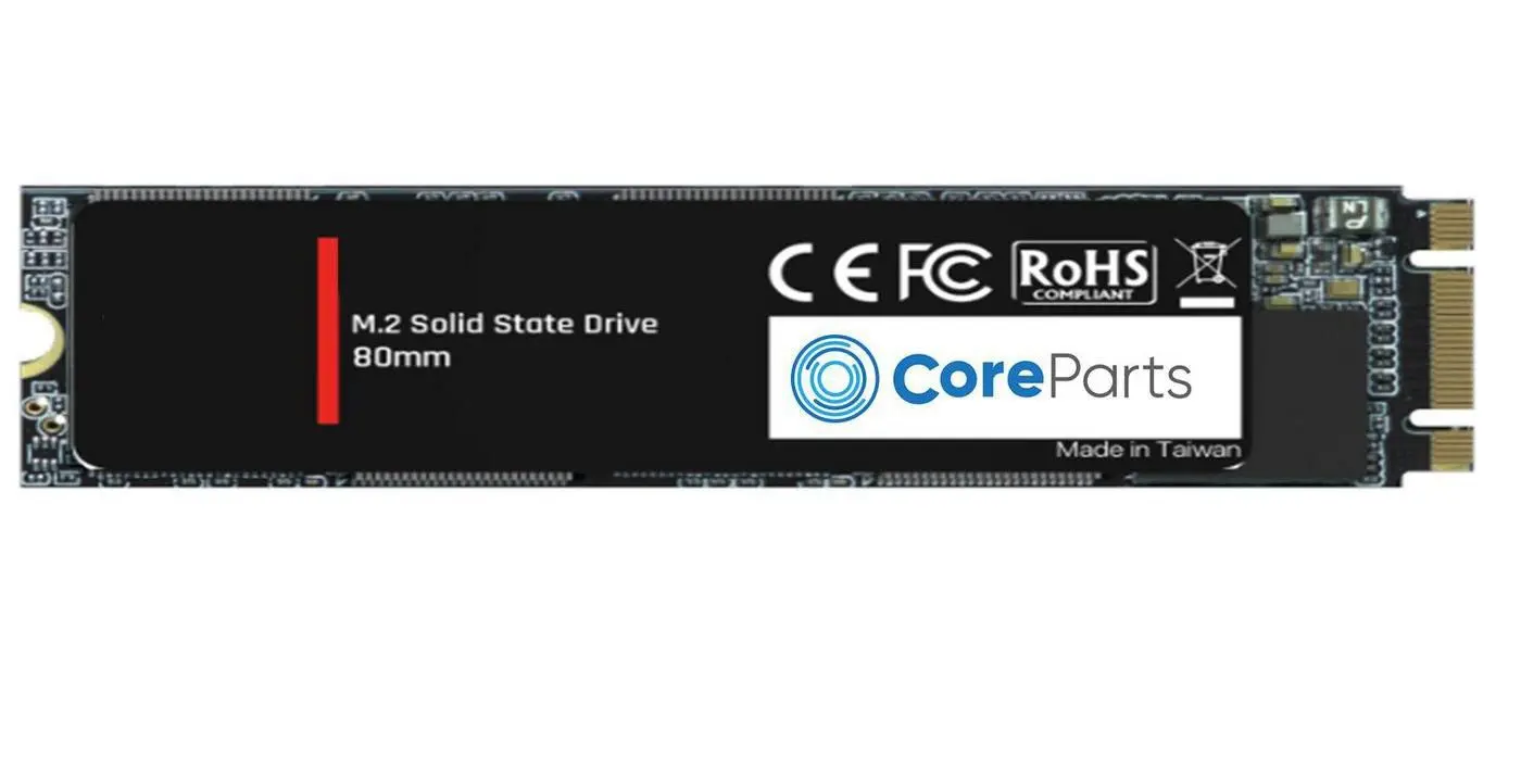 Solid State-schijven + CoreParts + CPSSD-M.2SATA-512GB