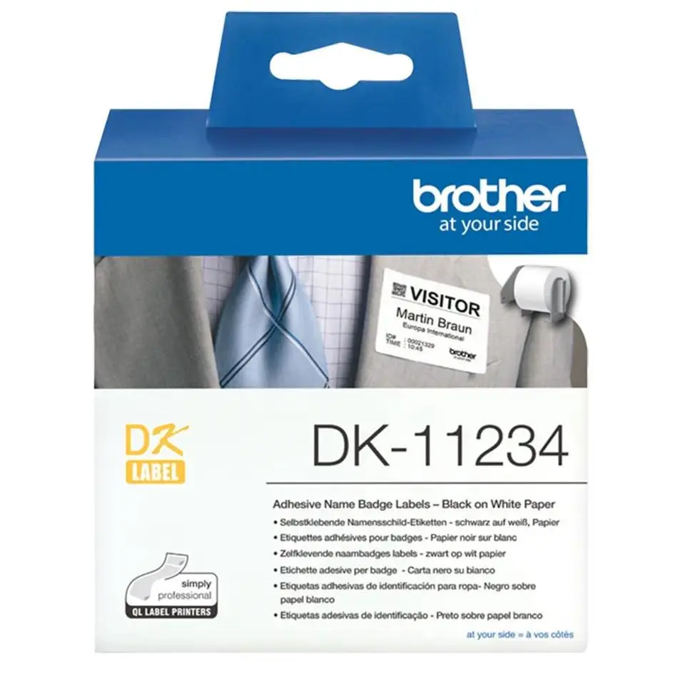 Label printers - supplies + Brother + DK11234