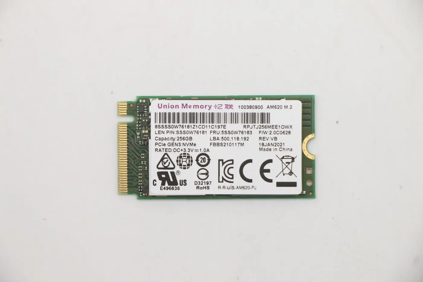 Solid State-schijven + Lenovo + 5SS0W76183