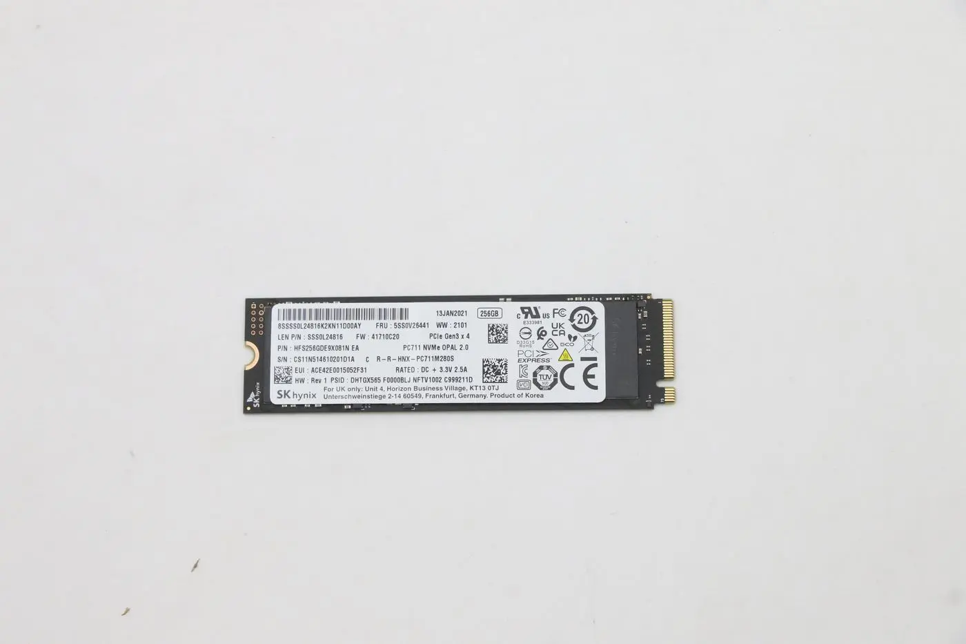 Solid State-schijven + Lenovo + 5SS0V26441