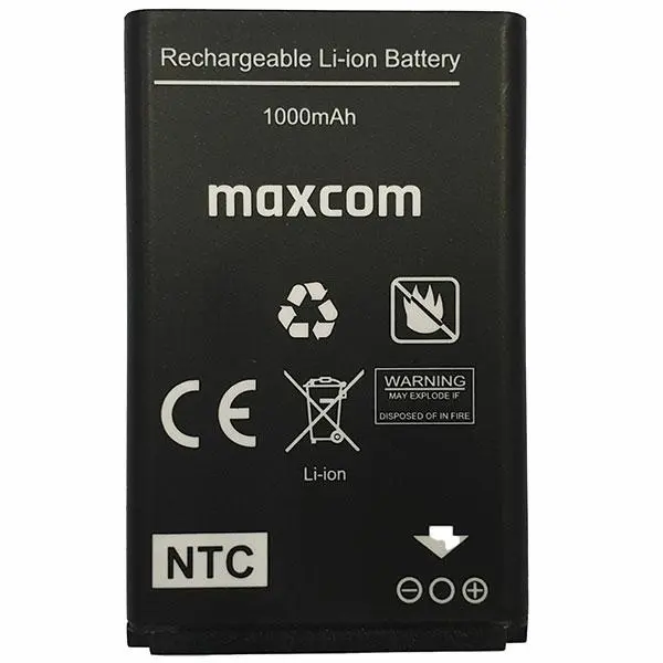 Patareid ja akud + Maxcom + AKU NTC BL-5C 1000
