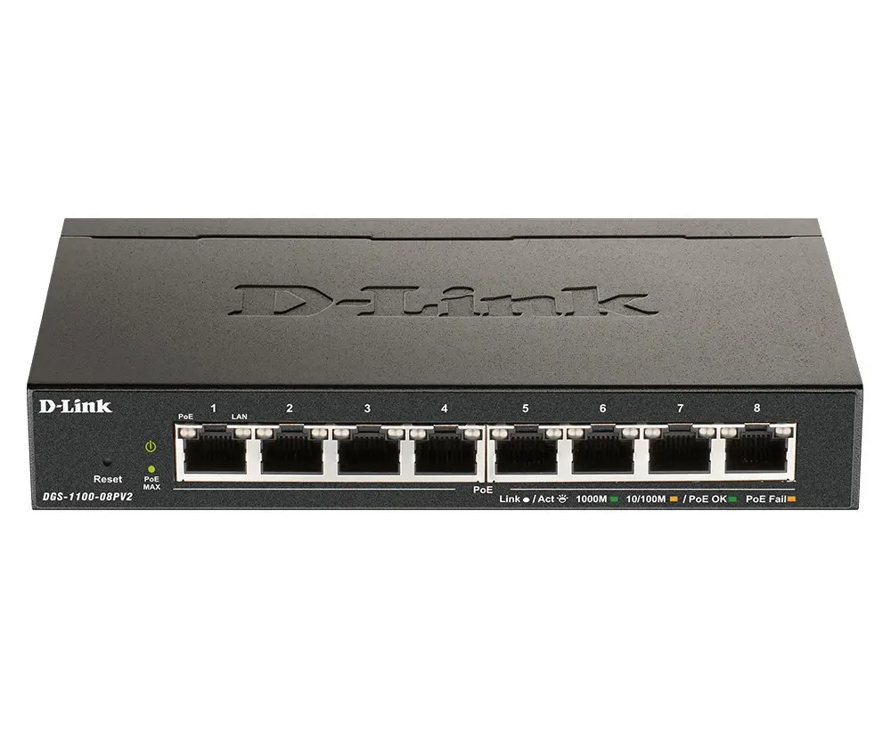 Kontakt + D-Link + DGS-1100-08PV2