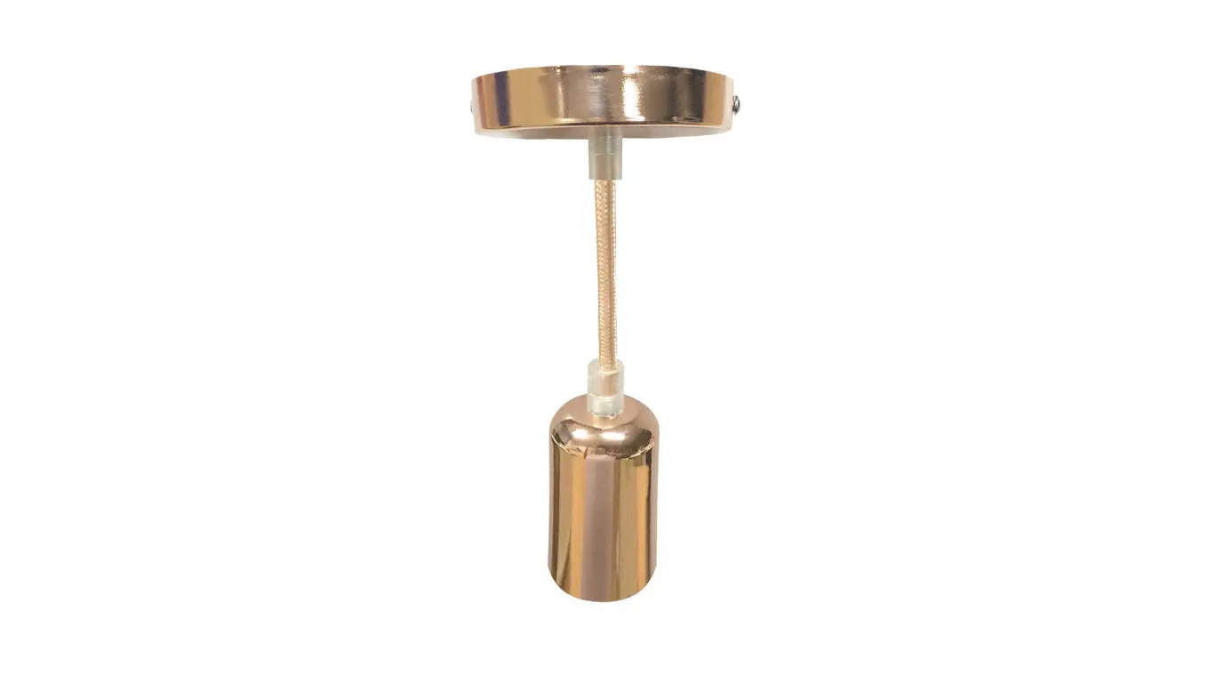 Valgustus | Rippvalgustid - Lampa Wisząca VT-7448 E27 Gold Rose 3777