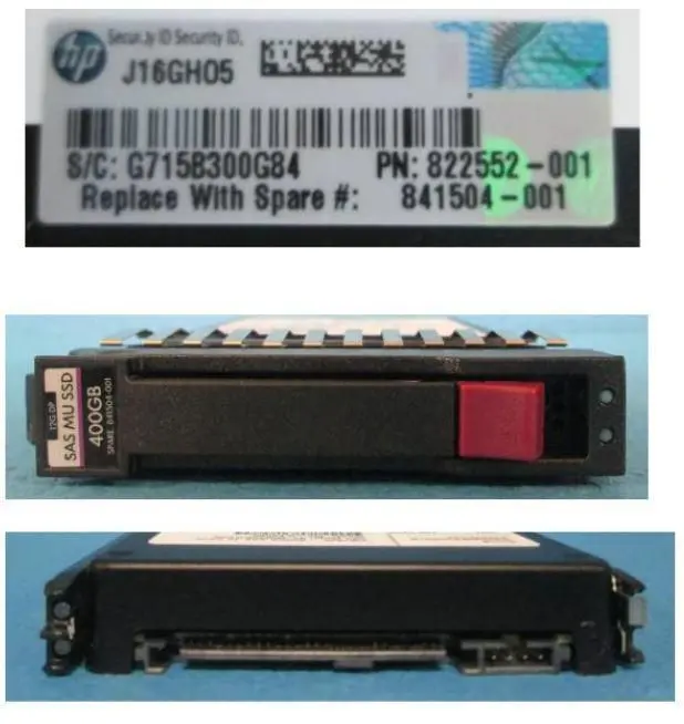 Solid State-schijven + Hewlett Packard + 841504-001