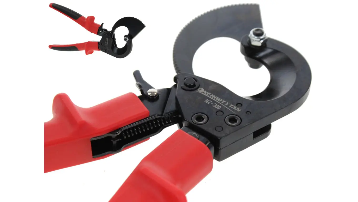 Tools | Cutting and machining tools - Ratchet bed for cables 300mm2 /Cable cutters/NZ300 Ratchet bed 300 mm2