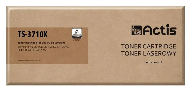 Printerite toonerikassetid + Actis + TS-3710X