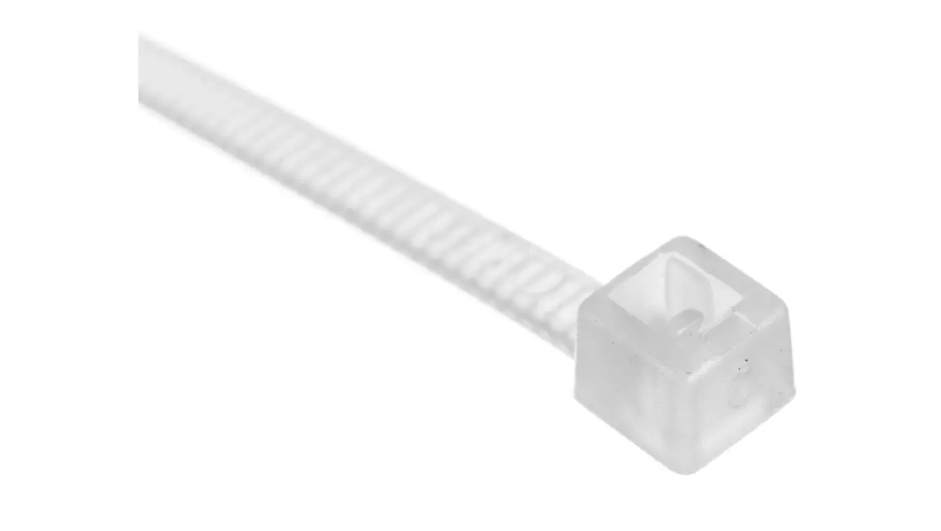 Elektryka | Accessoires d'installation - Opaska kablowa wysokotemperaturowa 125st. C 98x2,5mm biała 5203TE BMTEB1025 /100szt./
