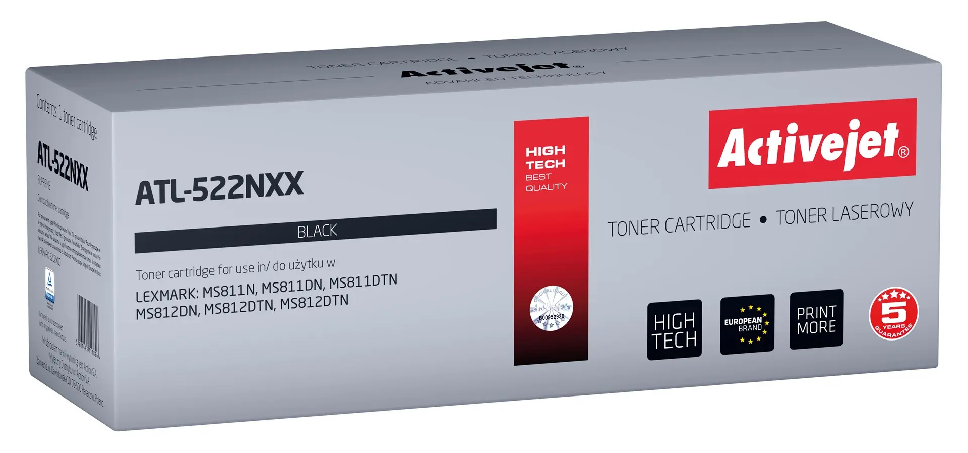 Toner Cartridges +  + ATL-522NXX