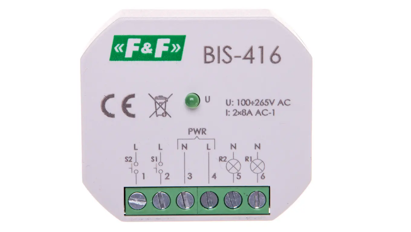Reläer + F&F + BIS-416