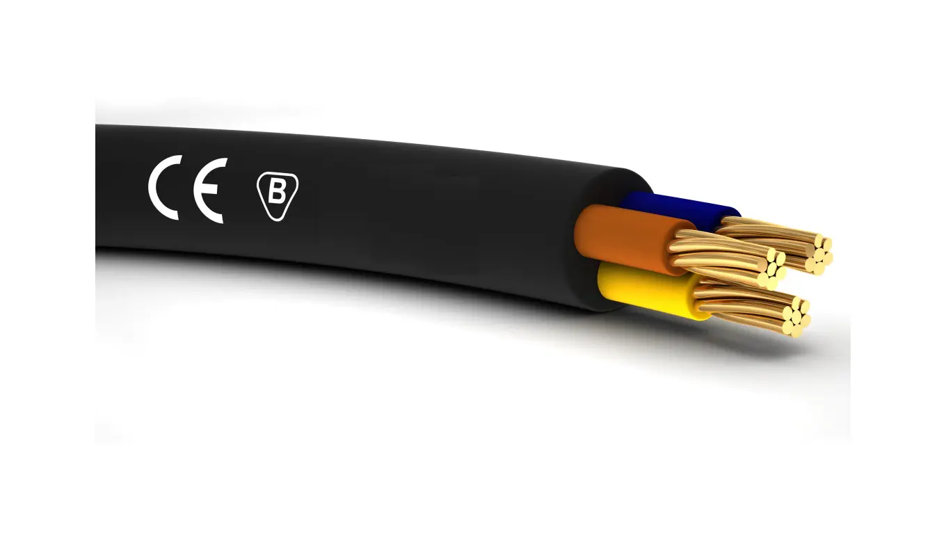 Kabel YLY 3x1,5 zo 0,6/1kV /bebnow/