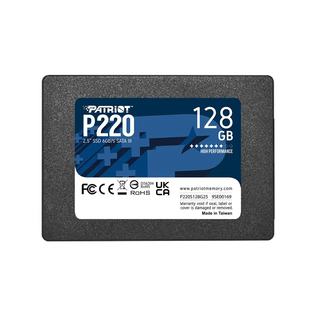 Solid State-schijven + Patriot + P220S128G25