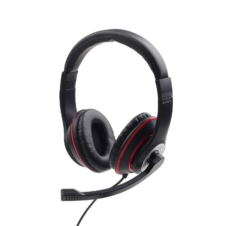 Hoofdtelefoon met microfoon + Gembird + MHS-03-BKRD